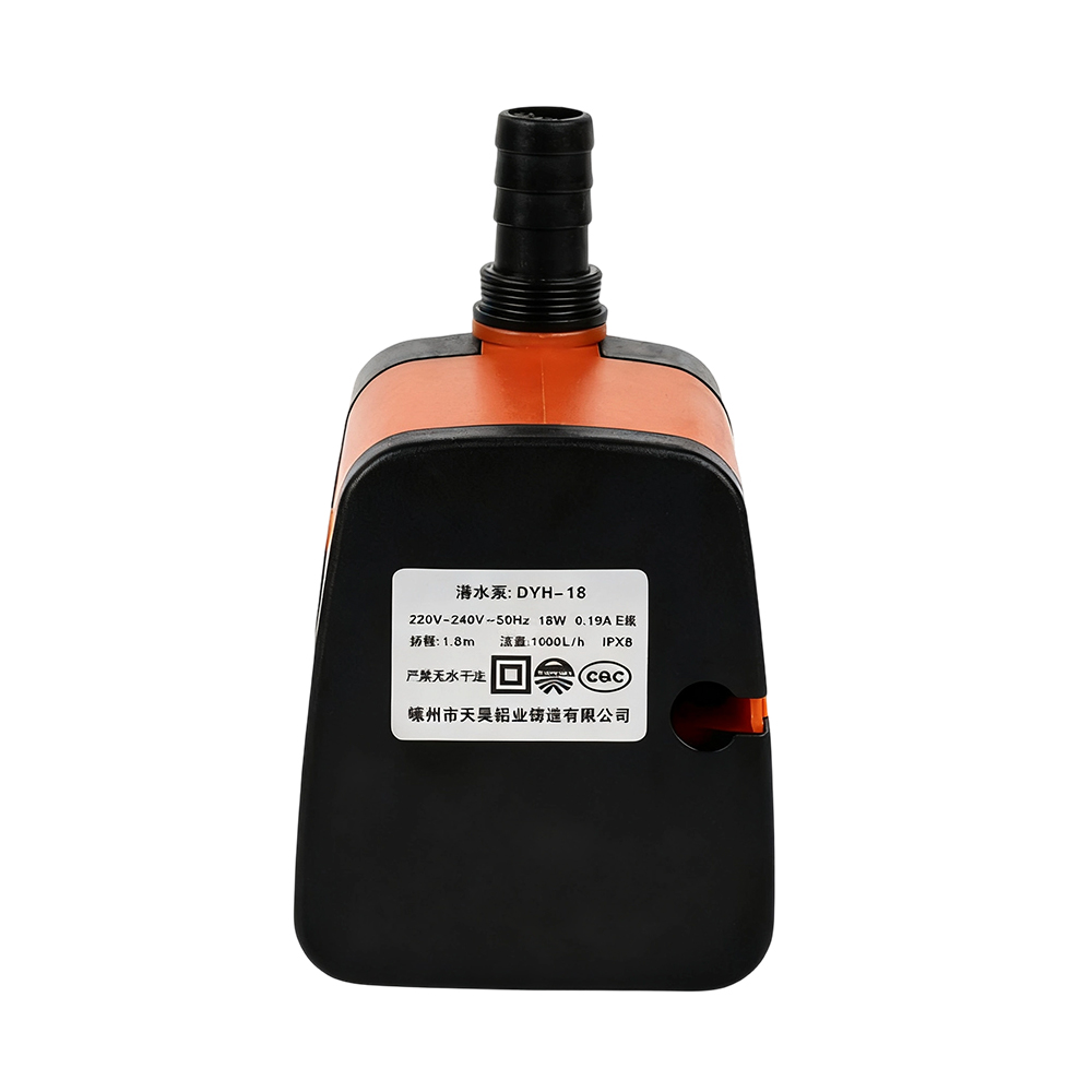 DYH-18 18W strømindkapslet, pletsikker, holdbar køleblæser/vandpumpe